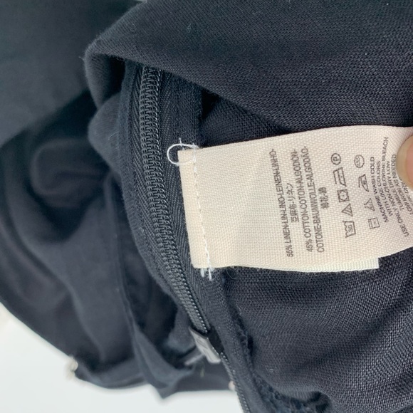 Free People Black Cotton Strappy Top - Picture 6 of 8